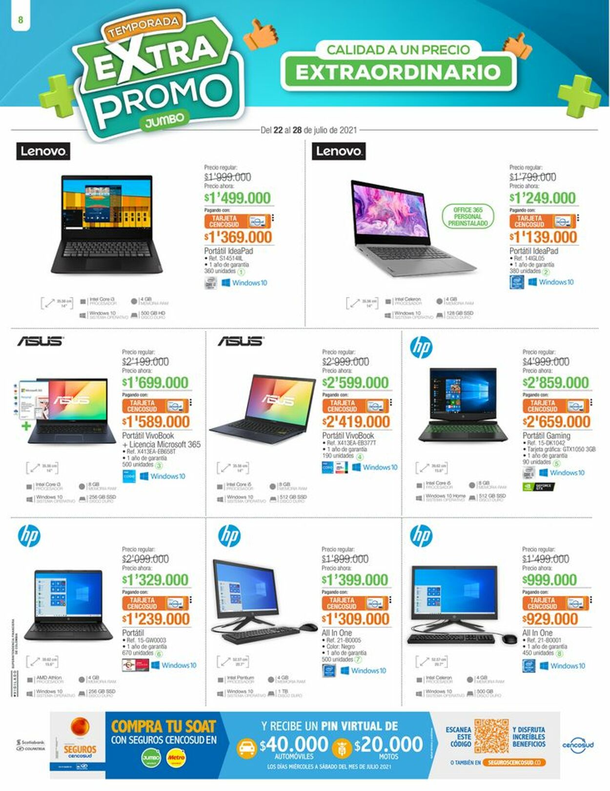 Catálogo Jumbo 22.07.2021 - 25.07.2021