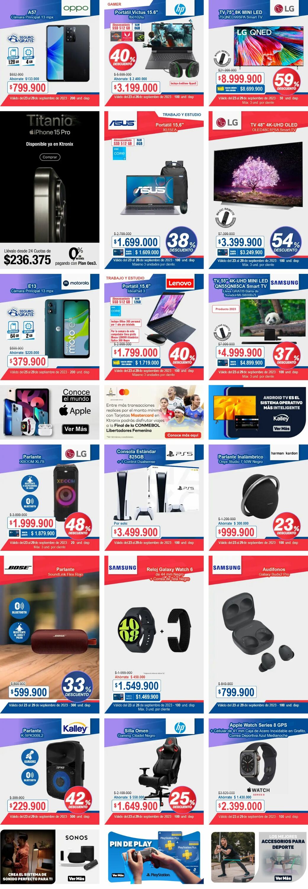 Catálogo Ktronix 30.09.2023 - 06.10.2023