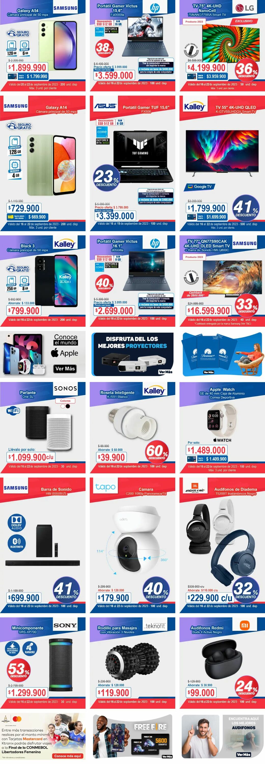 Catálogo Ktronix 23.09.2023 - 29.09.2023