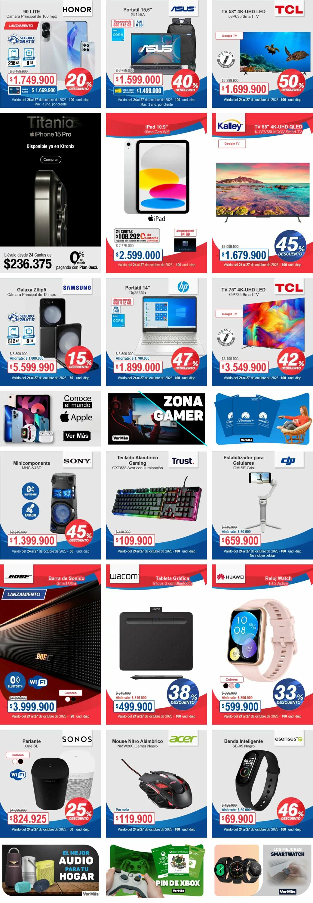 Catálogo Ktronix 28.10.2023 - 03.11.2023