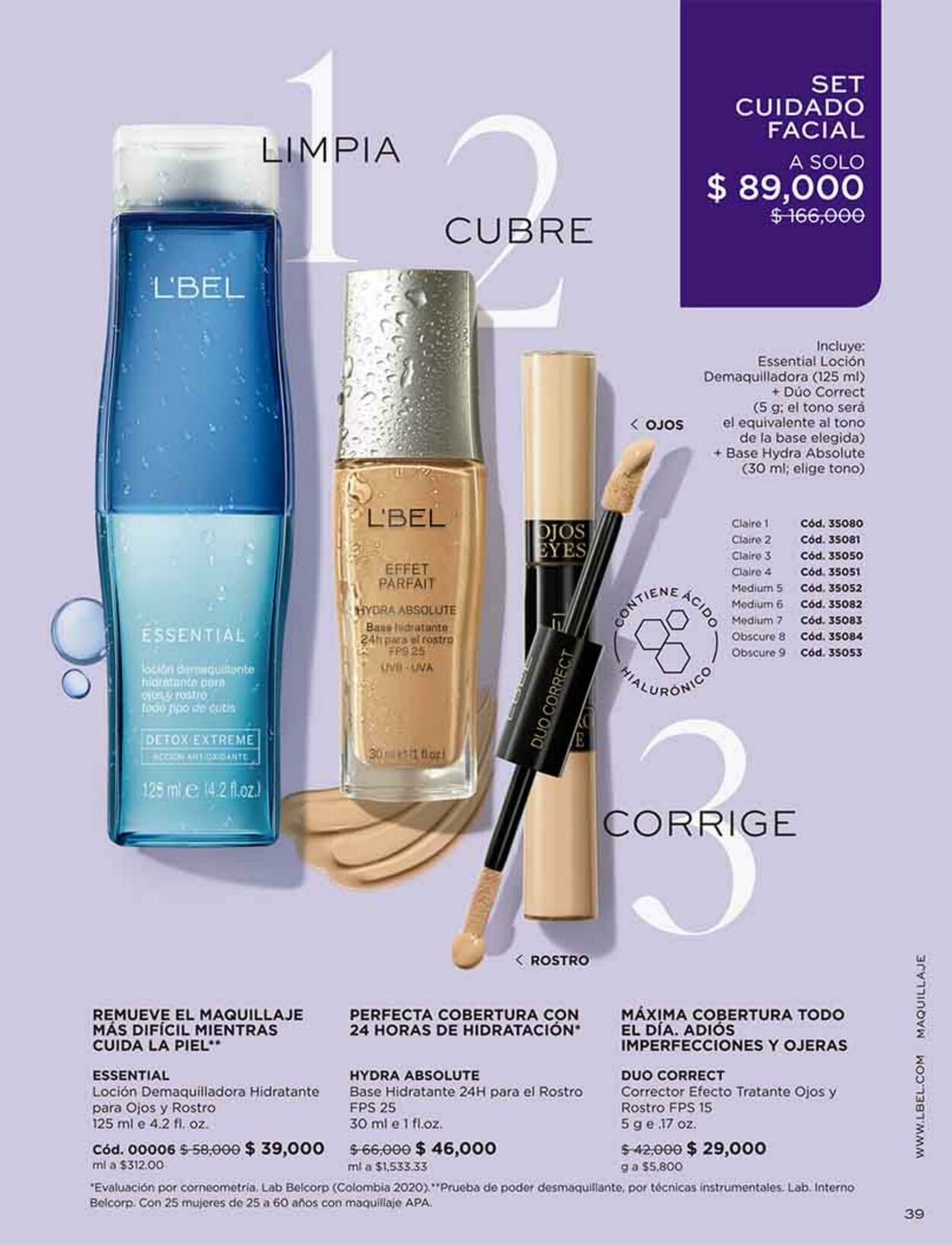 Catálogo L'Bel 09.10.2022 - 01.11.2022