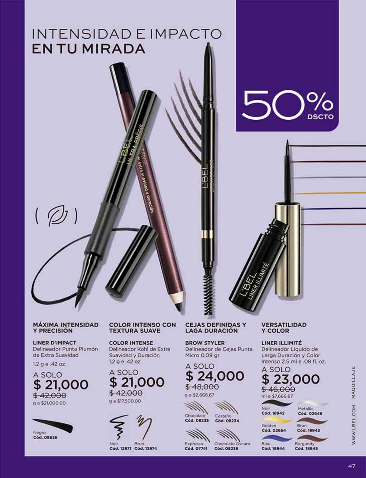 Catálogo L'Bel 09.10.2022 - 01.11.2022