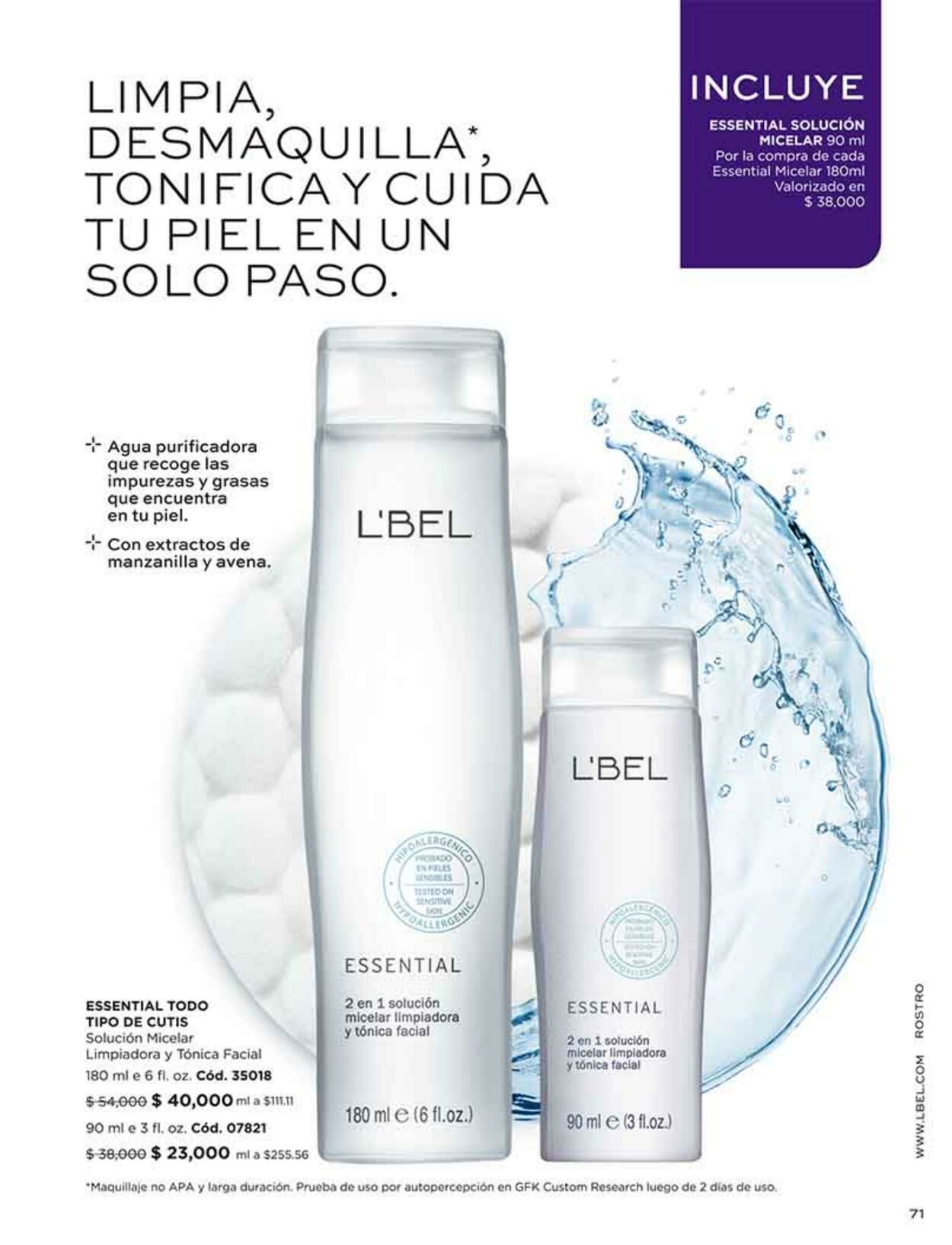 Catálogo L'Bel 09.10.2022 - 01.11.2022