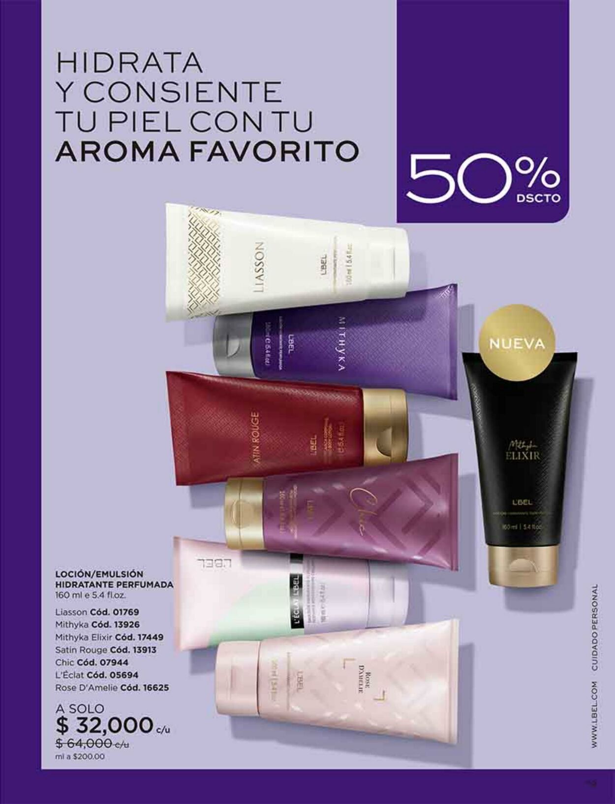 Catálogo L'Bel 09.10.2022 - 01.11.2022