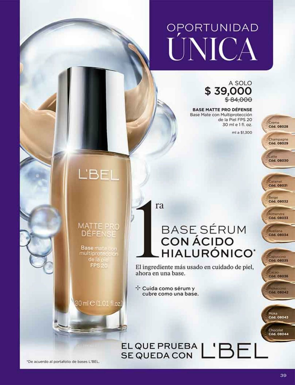 Catálogo L'Bel 22.10.2022 - 14.11.2022