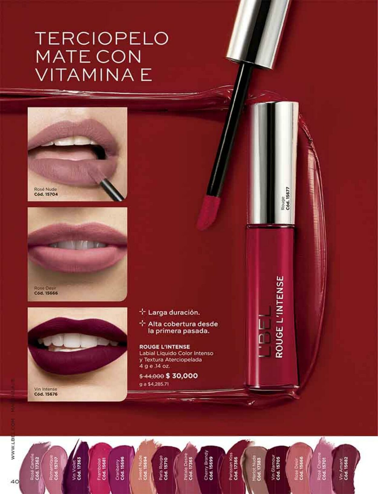 Catálogo L'Bel 14.11.2022 - 30.11.2022