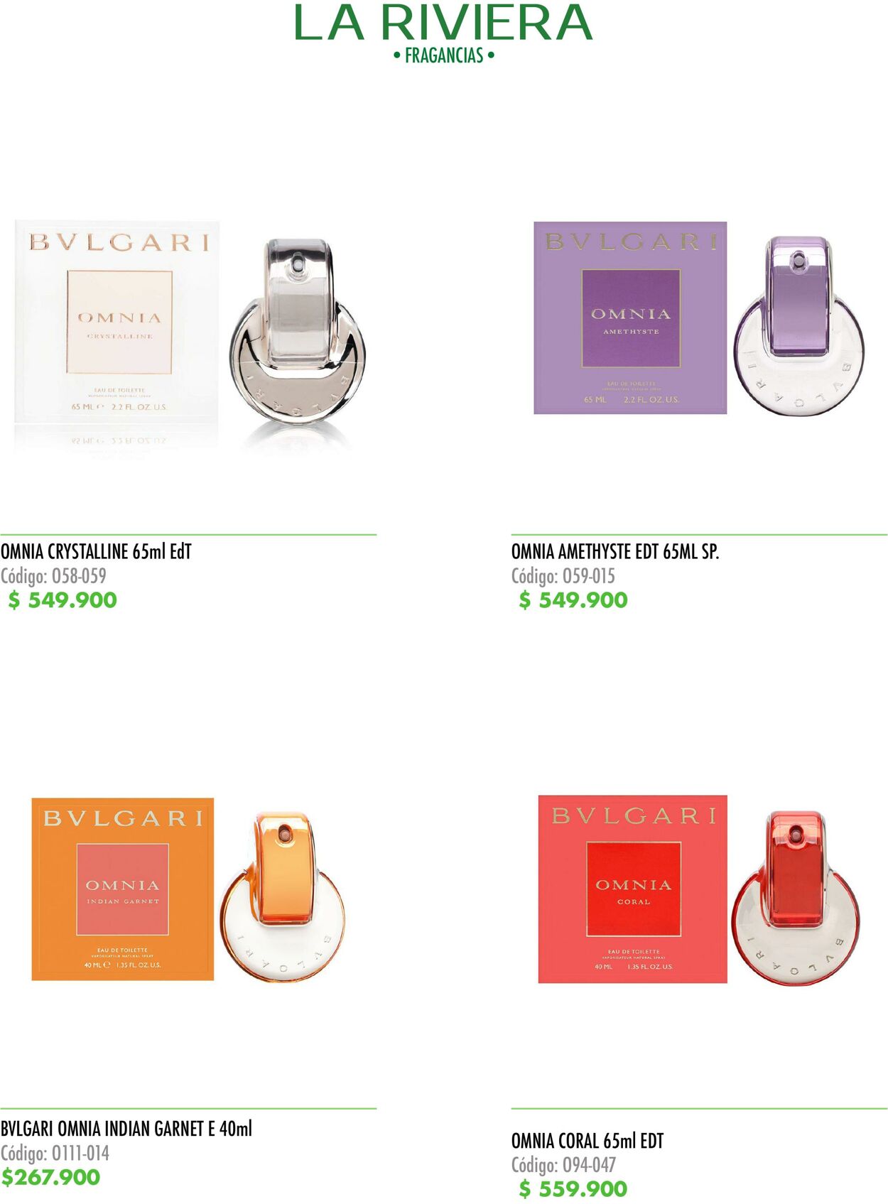 Catálogo La Riviera 25.07.2022 - 31.12.2022