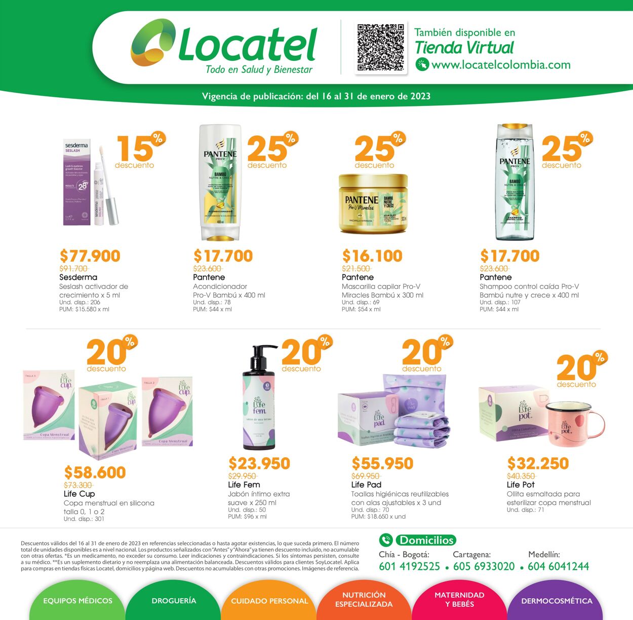 Catálogo Locatel 16.01.2023-31.01.2023