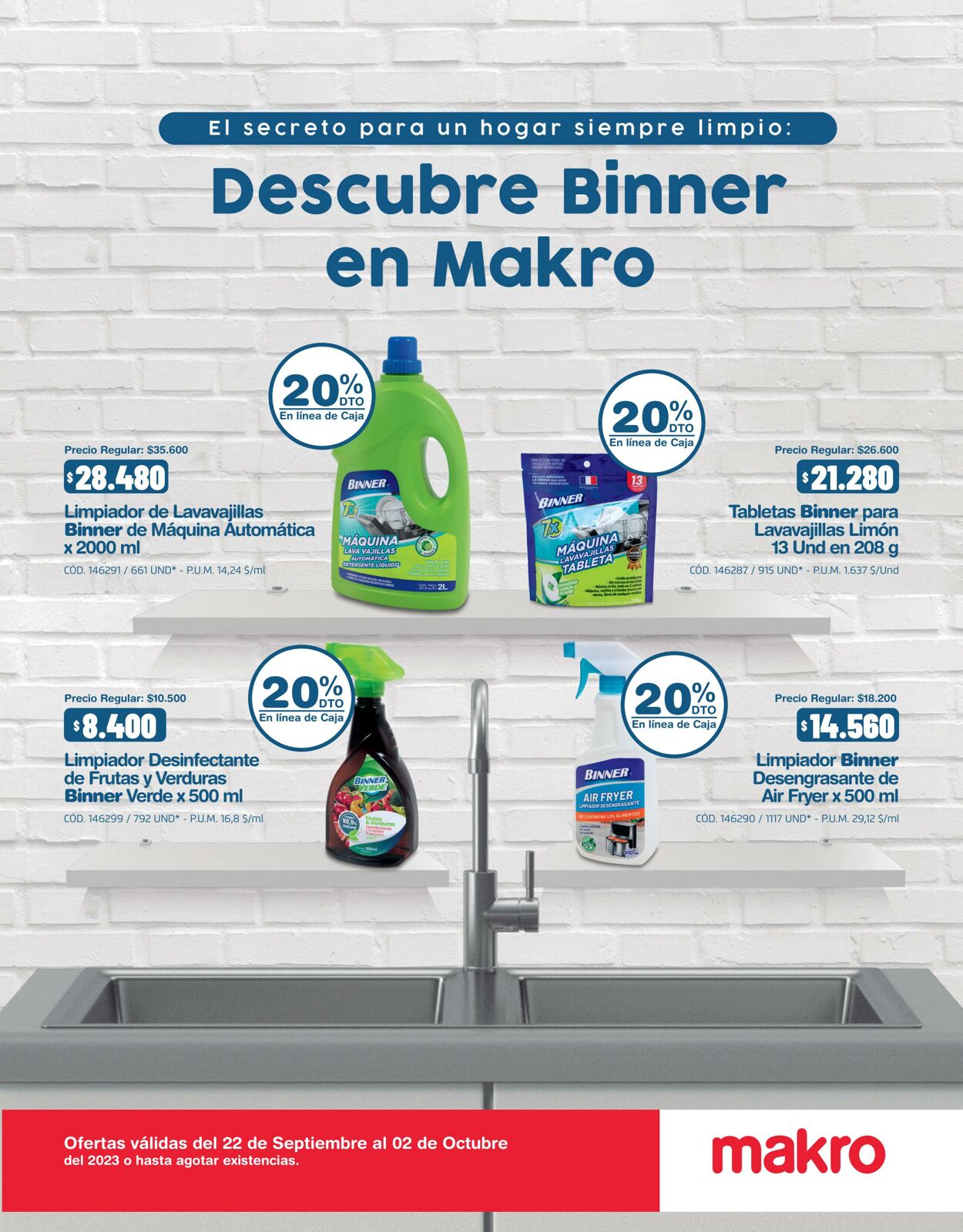 Catálogo Makro 22.09.2023 - 02.10.2023
