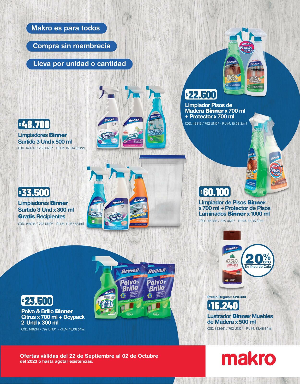 Catálogo Makro 22.09.2023 - 02.10.2023