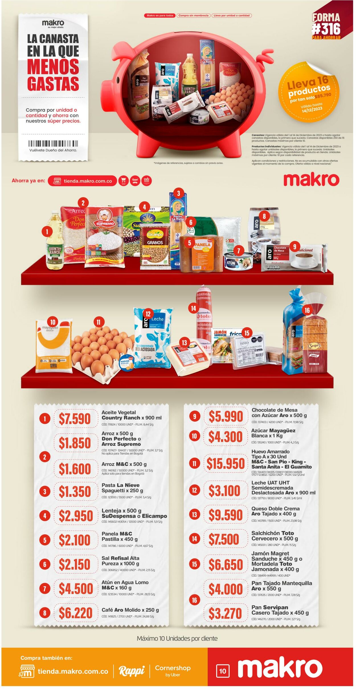 Catálogo Makro 01.12.2023 - 14.12.2023