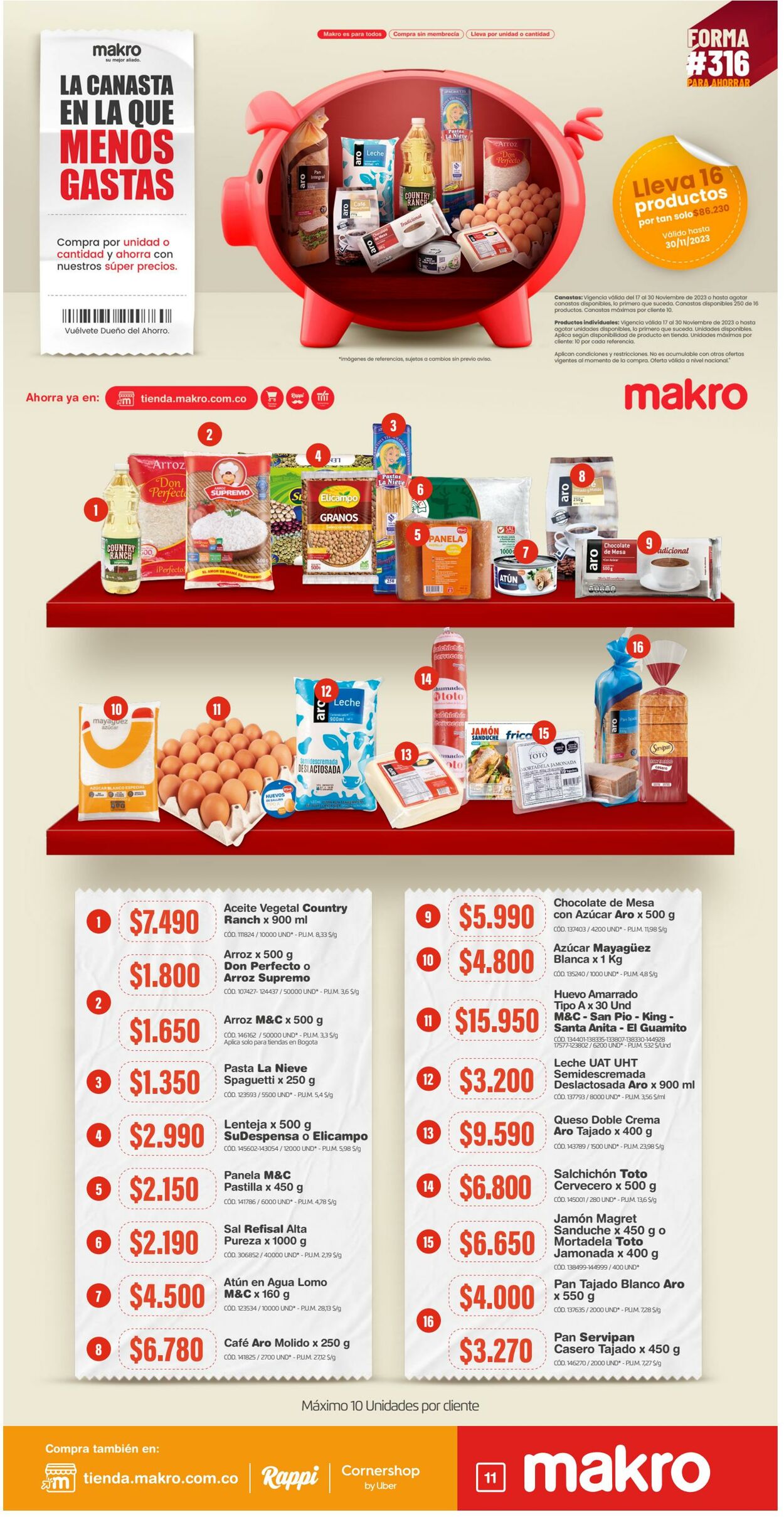 Catálogo Makro 21.11.2023 - 30.11.2023