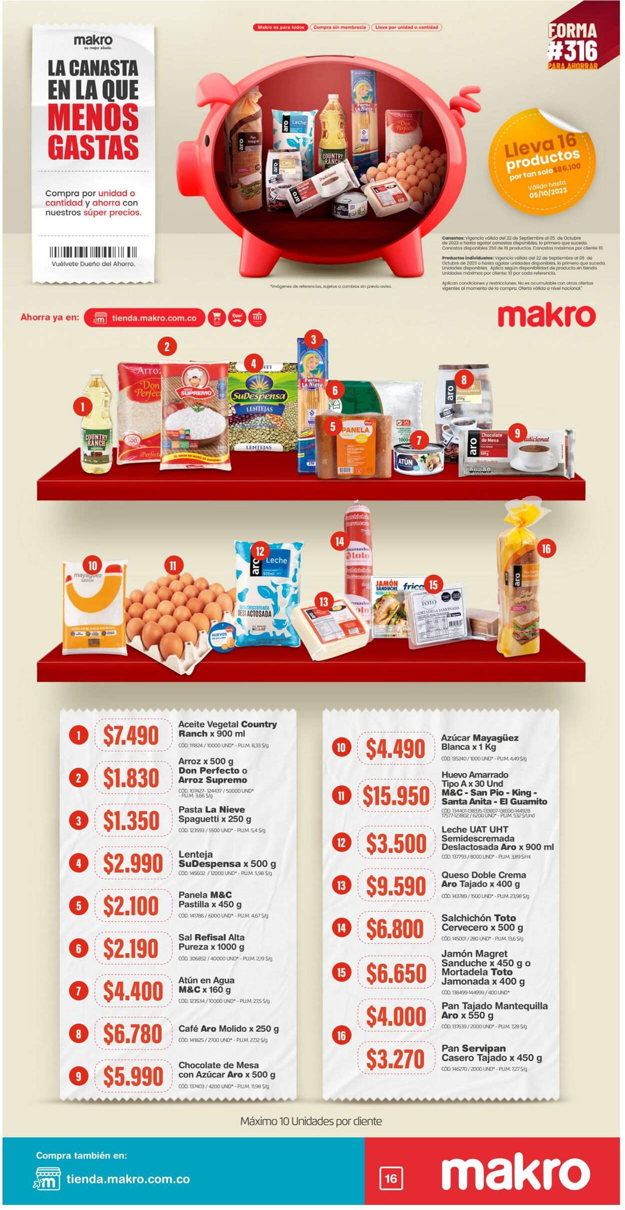 Catálogo Makro 21.09.2023 - 05.10.2023