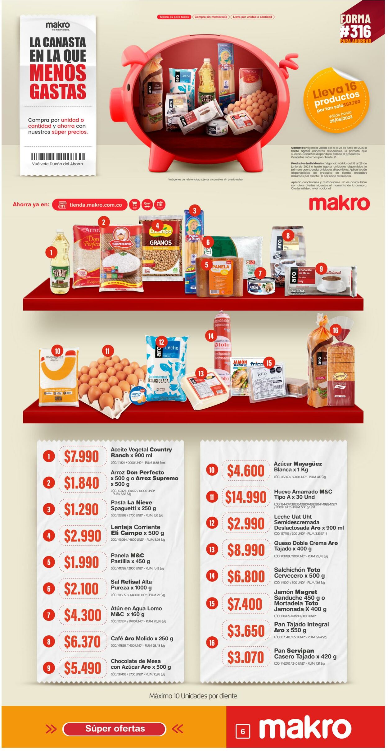 Catálogo Makro 16.06.2023 - 29.06.2023