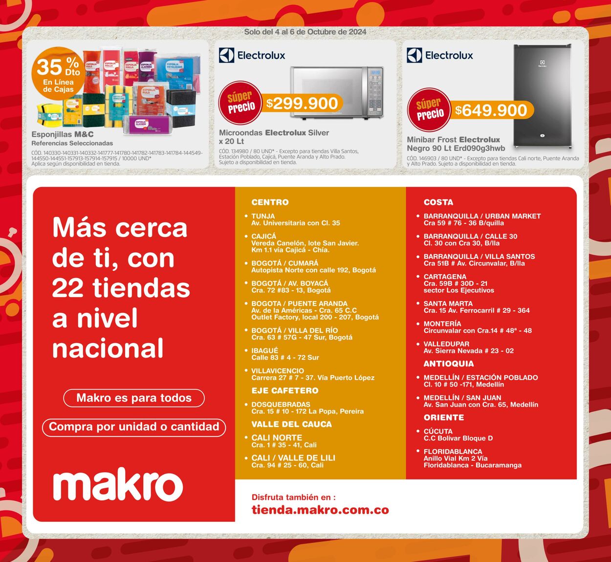 Catálogo Makro 03.10.2024 - 06.10.2024