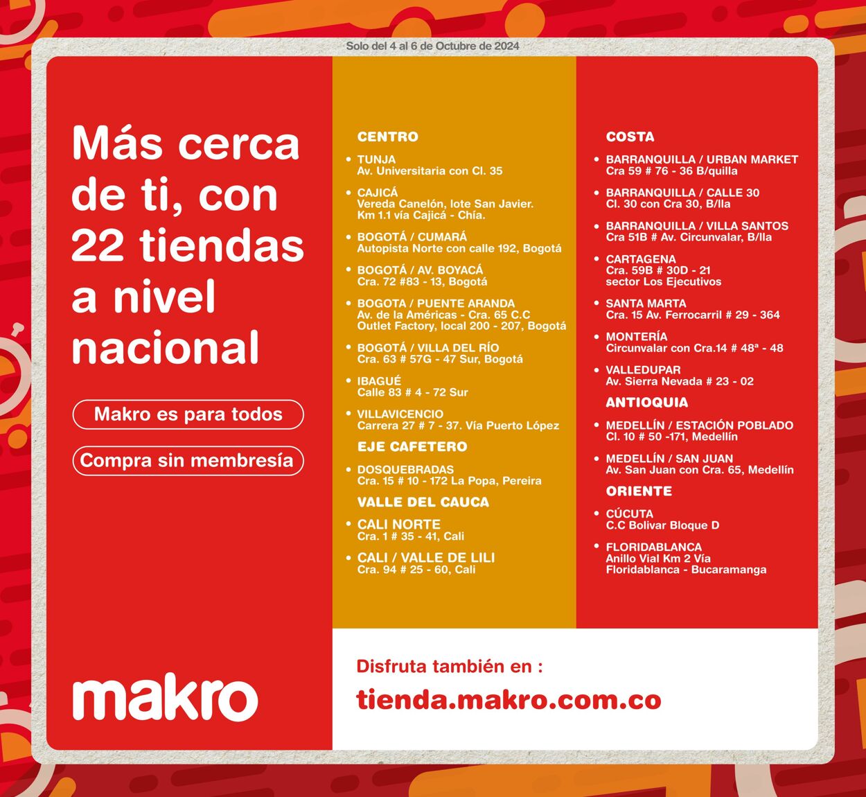 Catálogo Makro 03.10.2024 - 06.10.2024