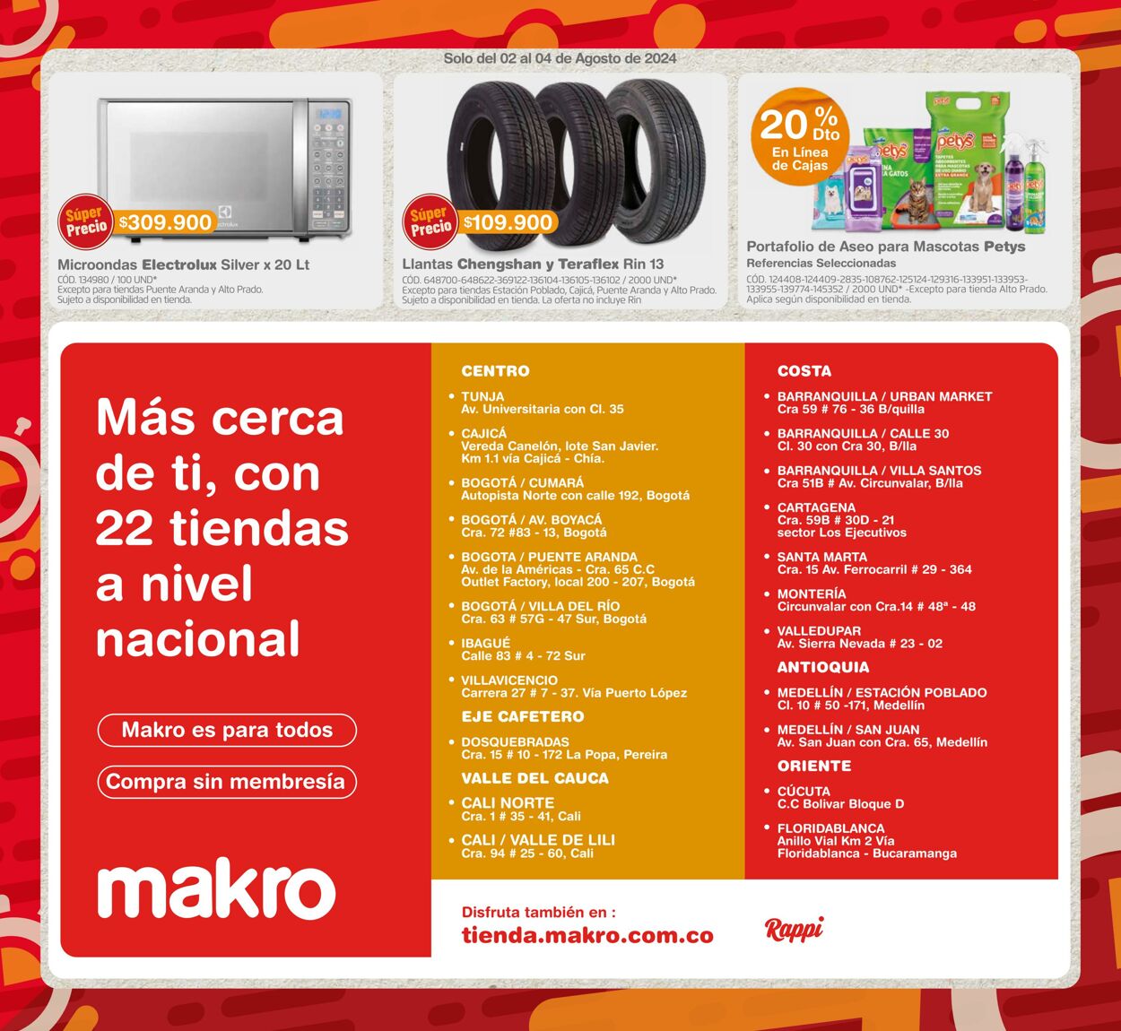 Catálogo Makro 31.07.2024 - 04.08.2024