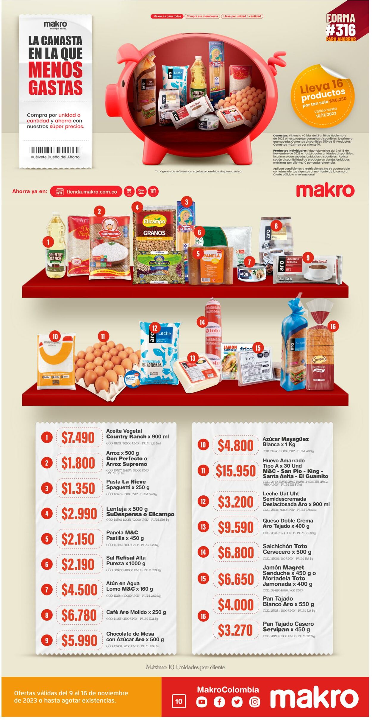 Catálogo Makro 08.11.2023 - 16.11.2023