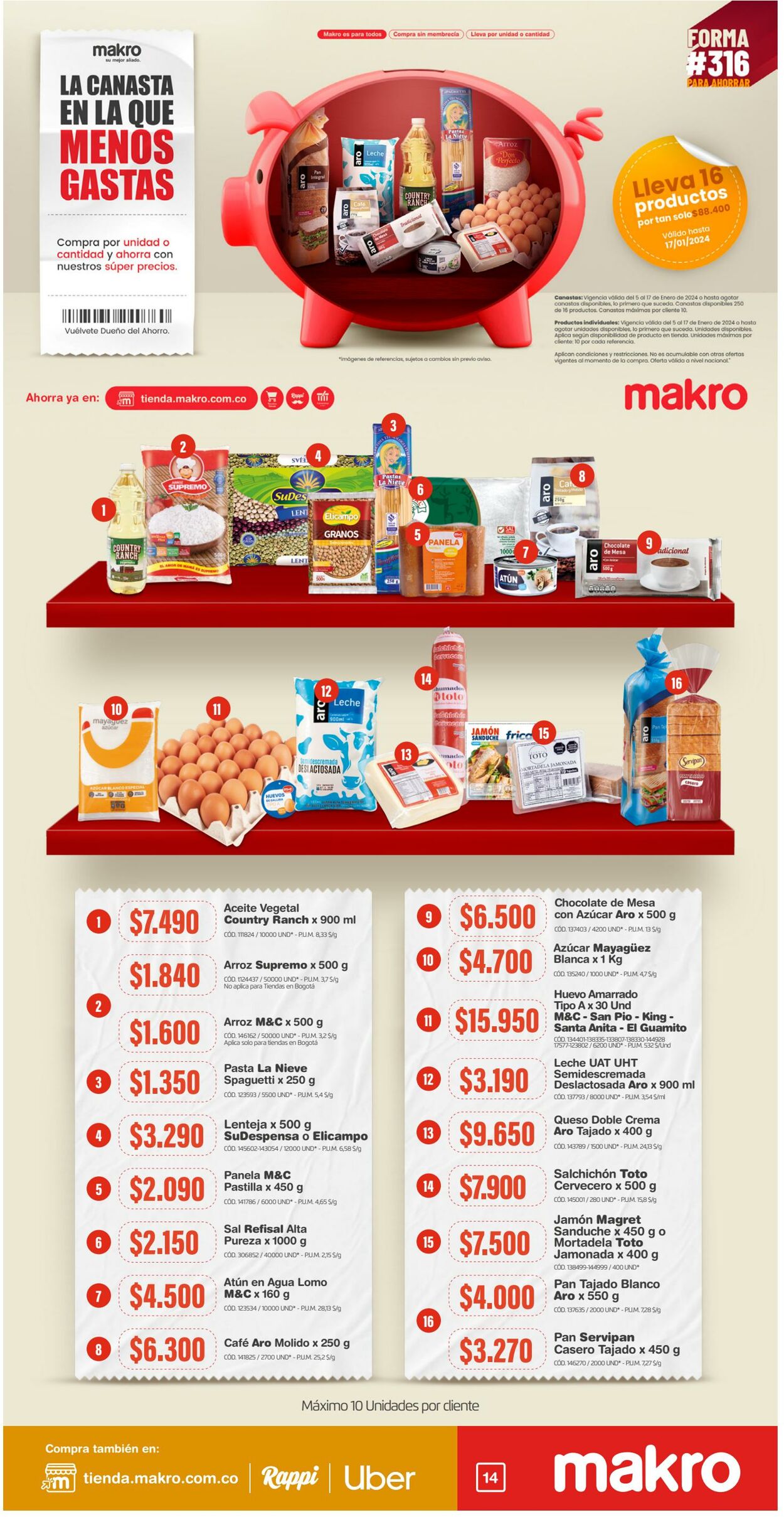 Catálogo Makro 05.01.2024 - 11.01.2024