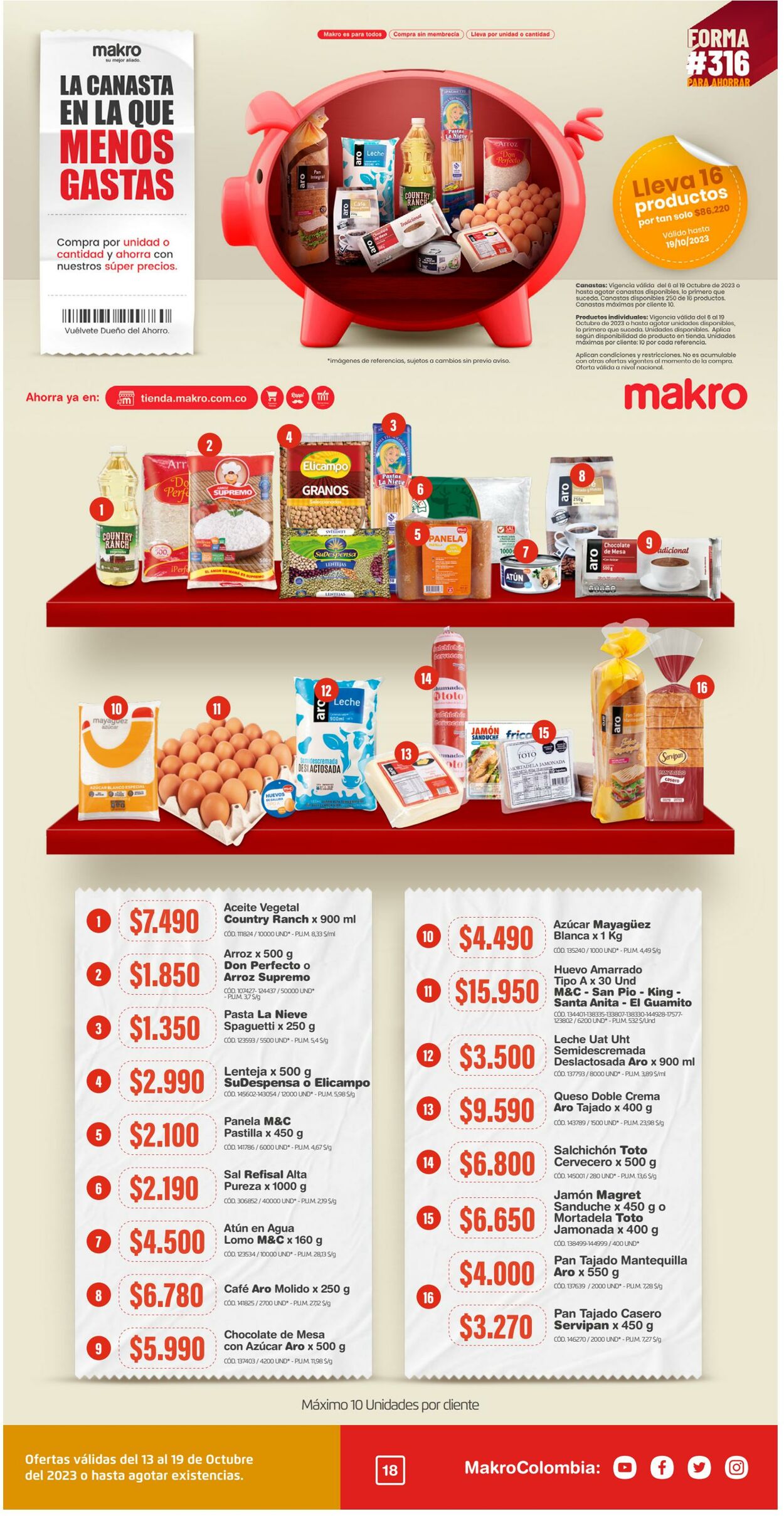 Catálogo Makro 12.10.2023 - 19.10.2023