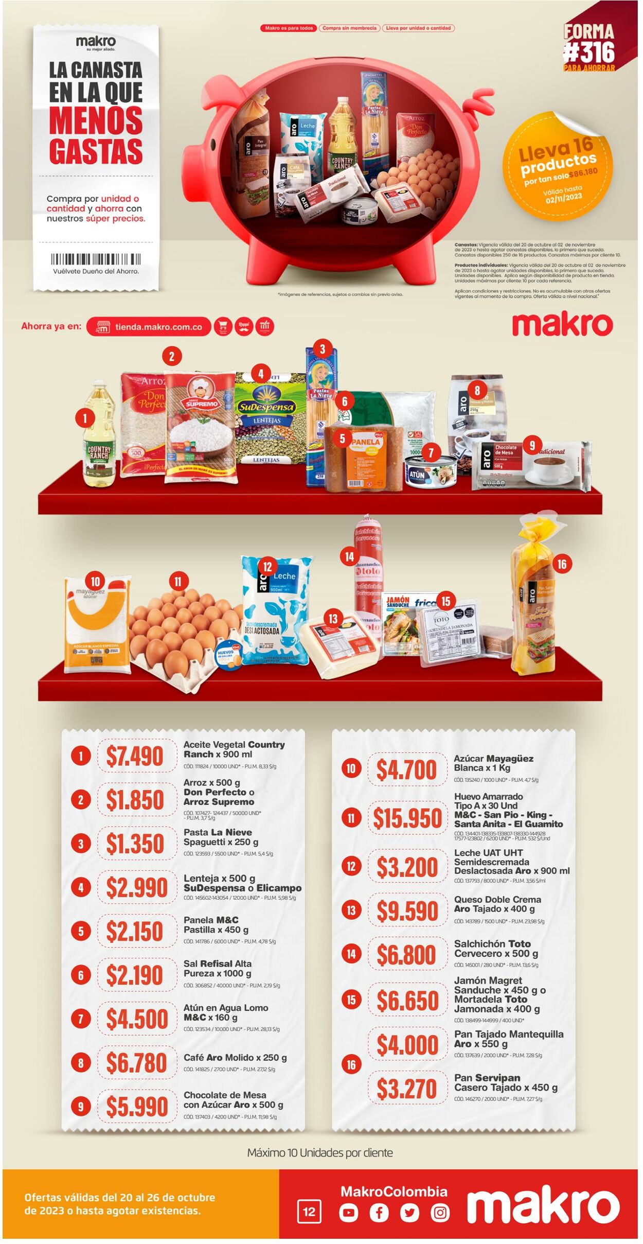 Catálogo Makro 19.10.2023 - 26.10.2023