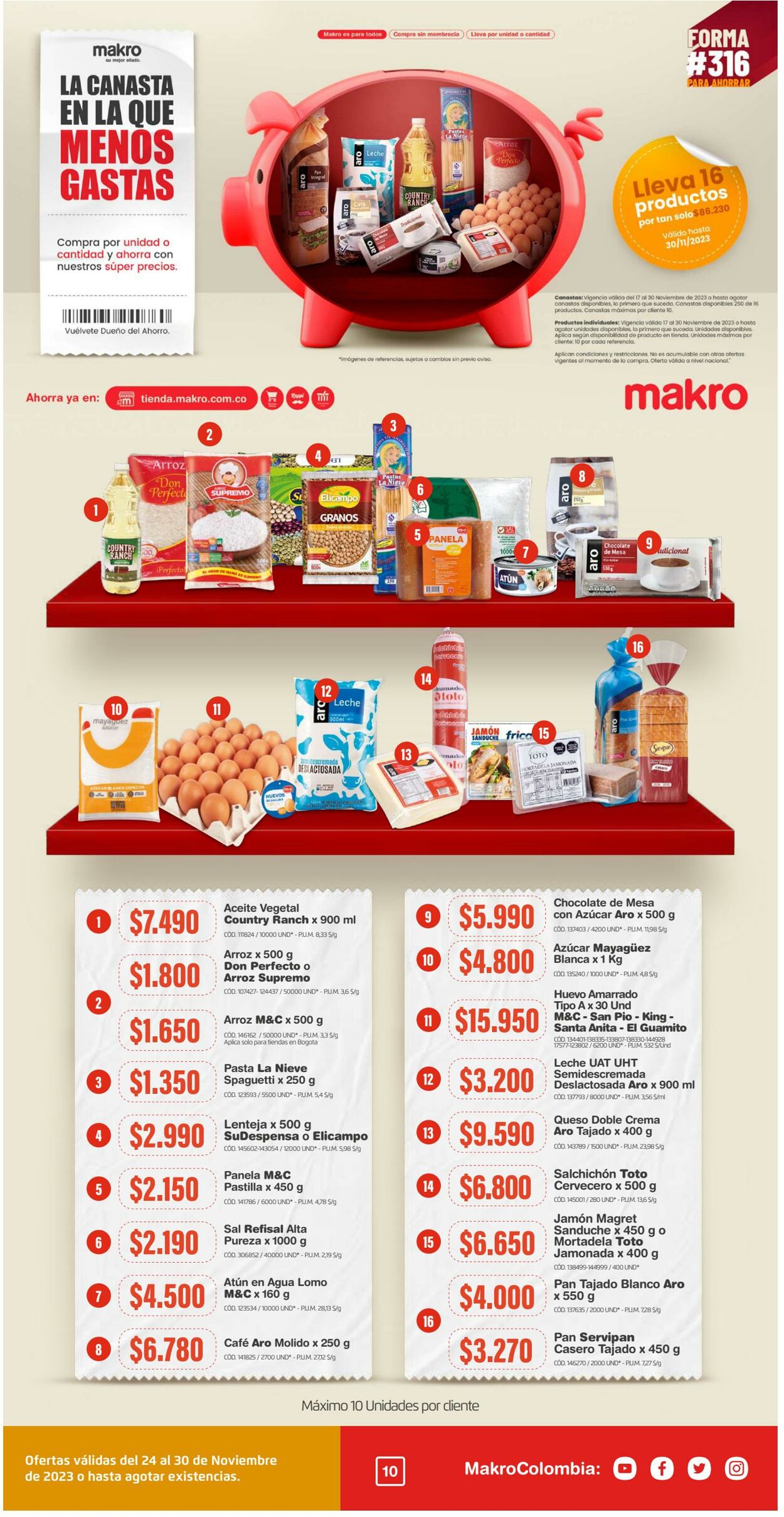 Catálogo Makro 24.11.2023 - 30.11.2023