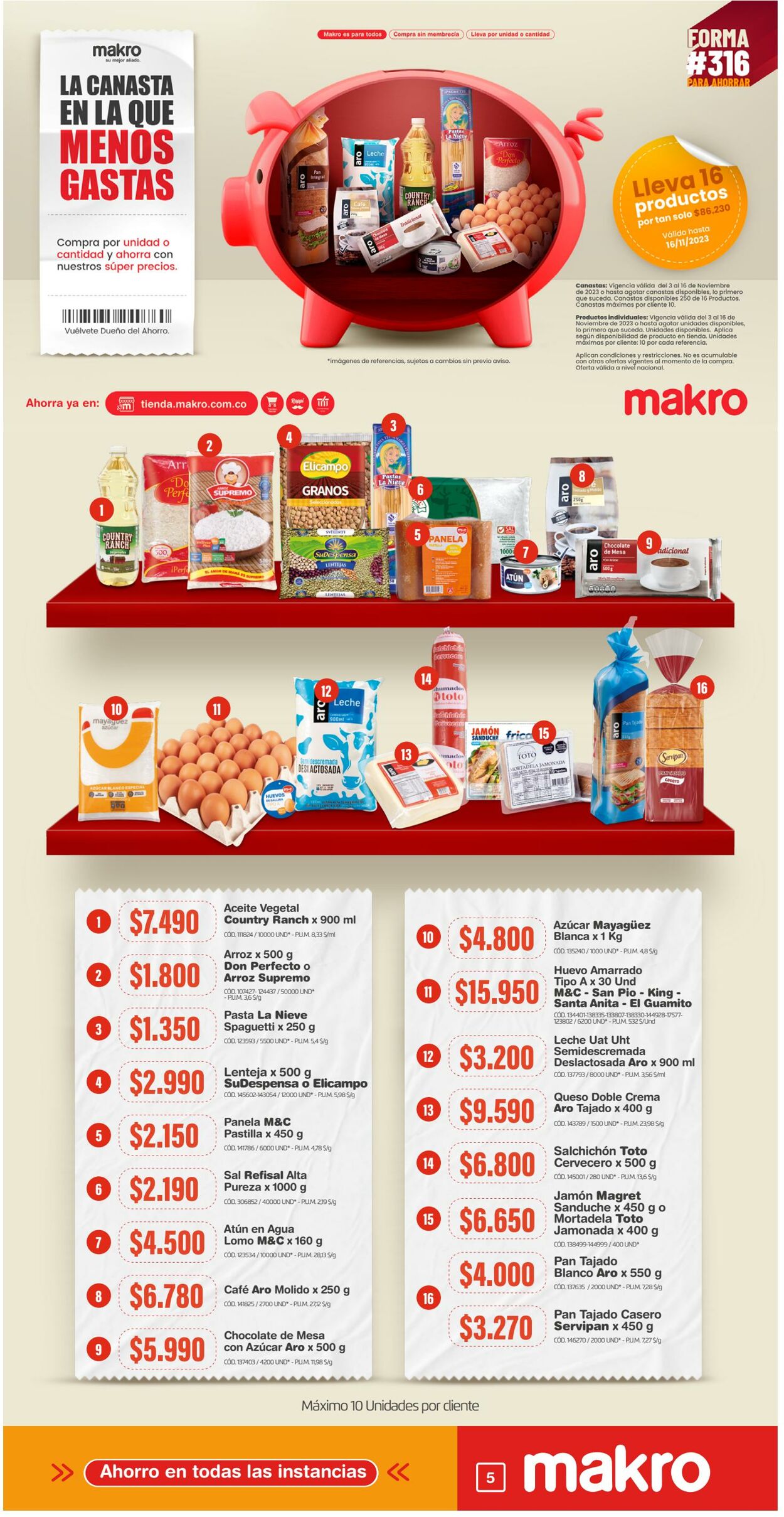 Catálogo Makro 02.11.2023 - 09.11.2023