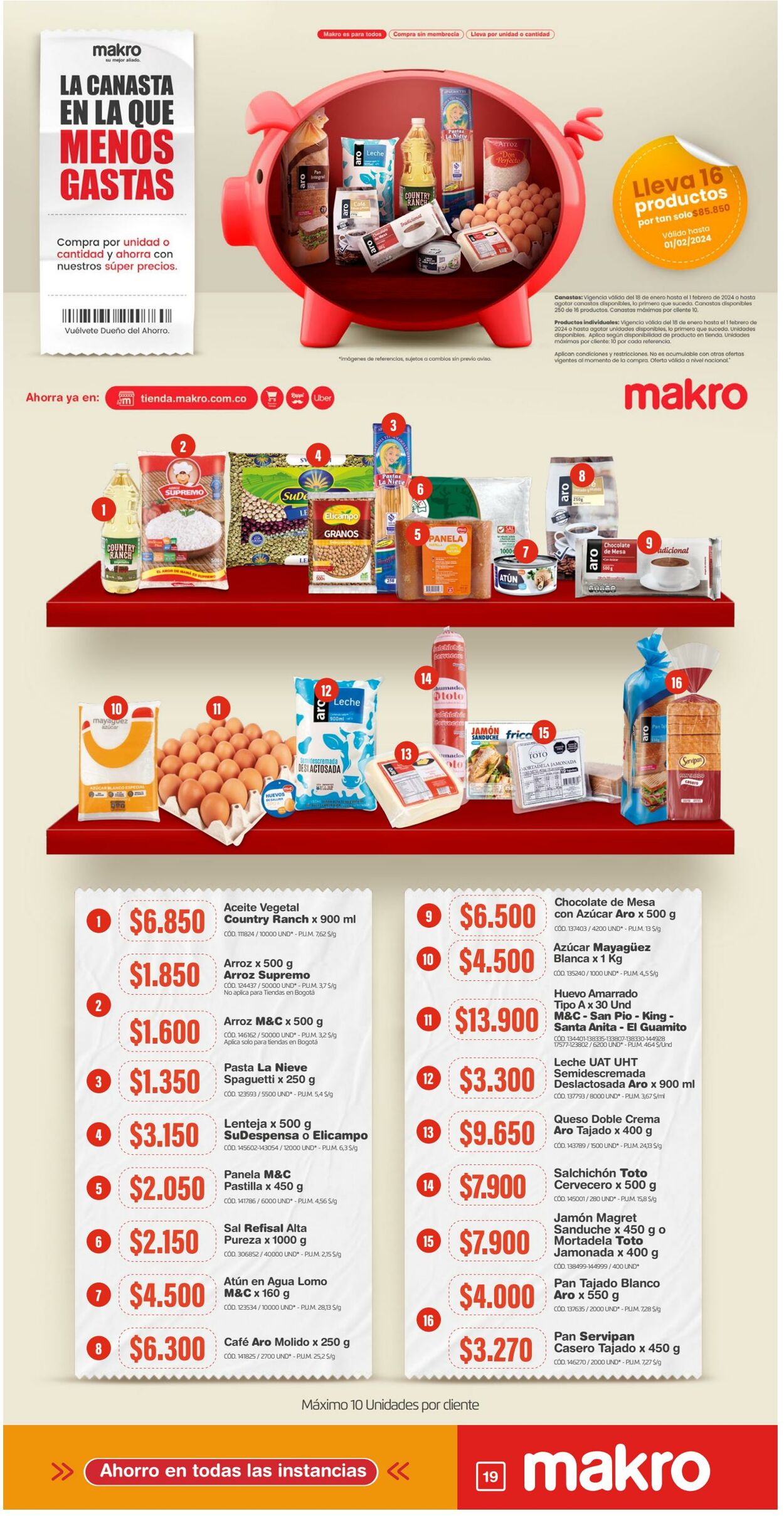 Catálogo Makro 26.01.2024 - 01.02.2024