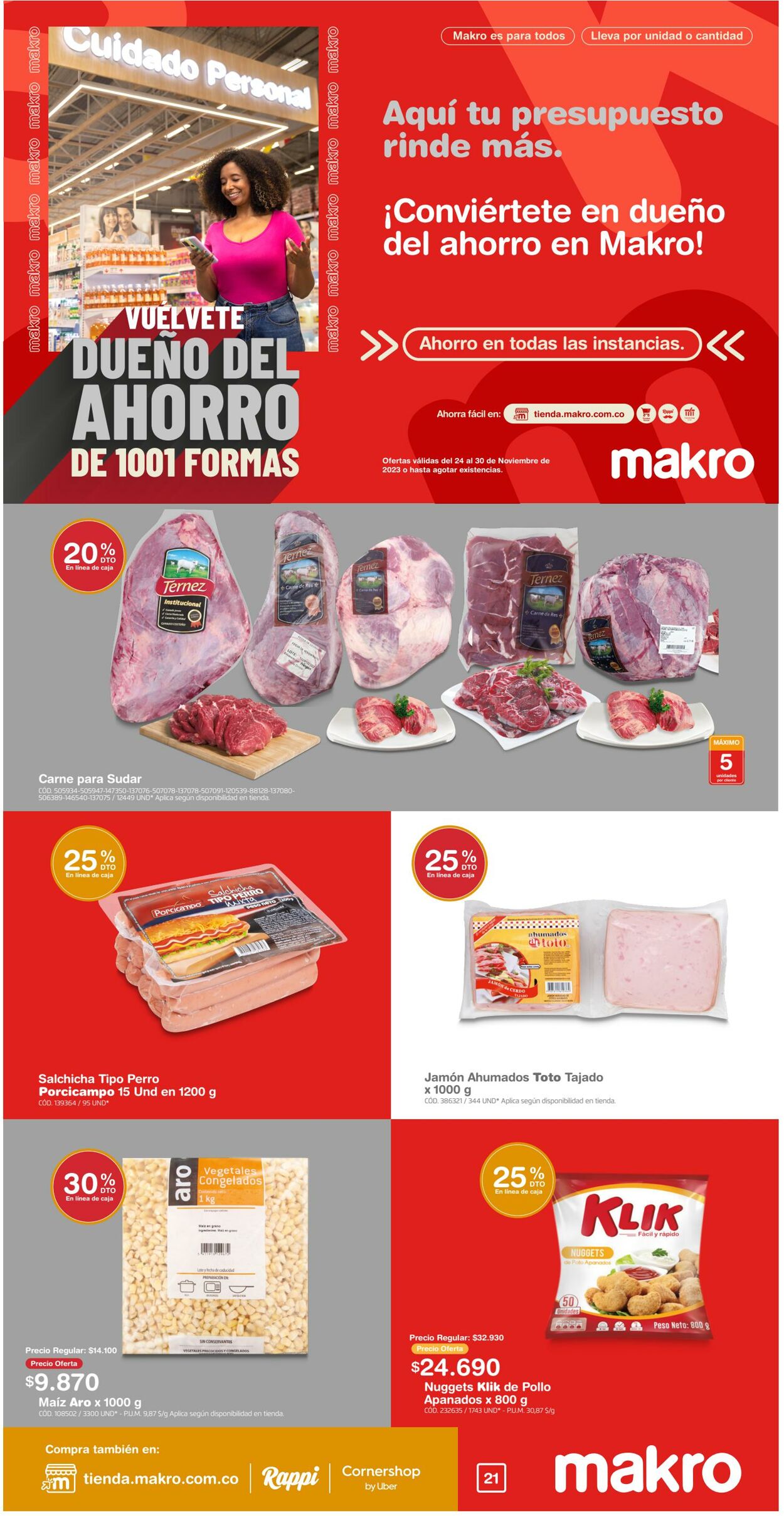 Catálogo Makro 24.11.2023 - 30.11.2023