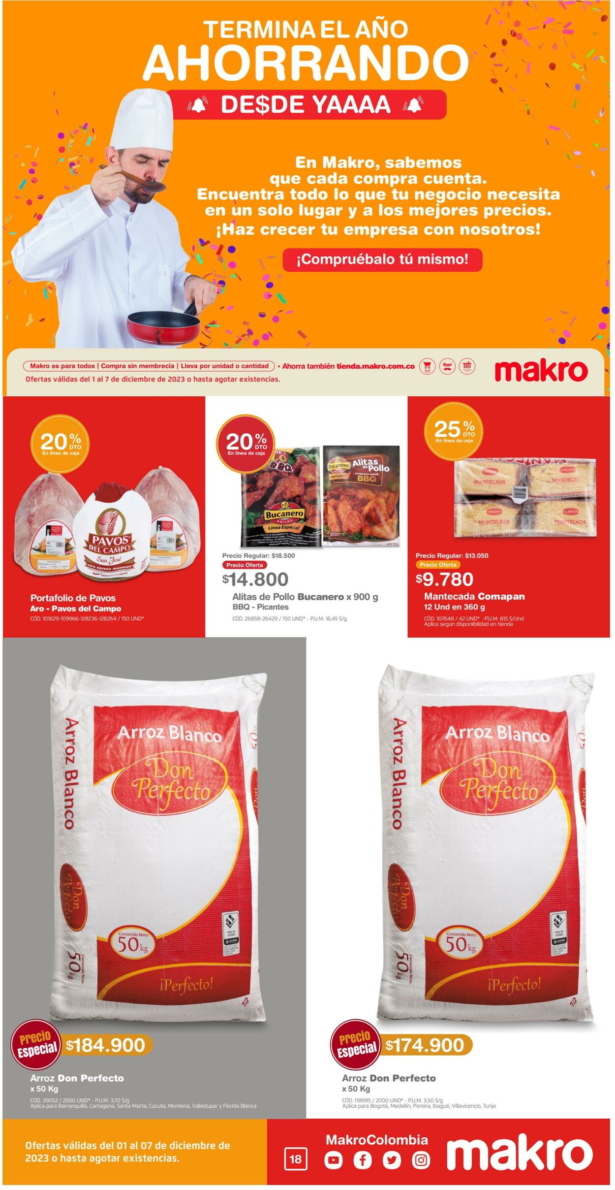 Catálogo Makro 01.12.2023 - 07.12.2023