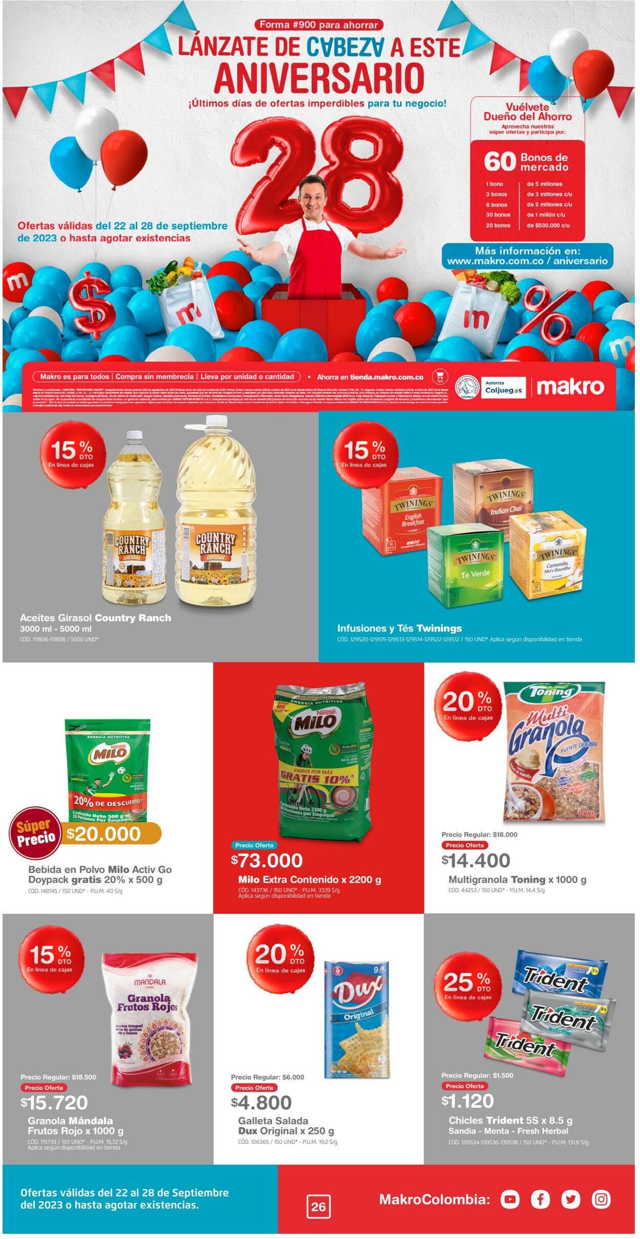 Catálogo Makro 22.09.2023 - 28.09.2023