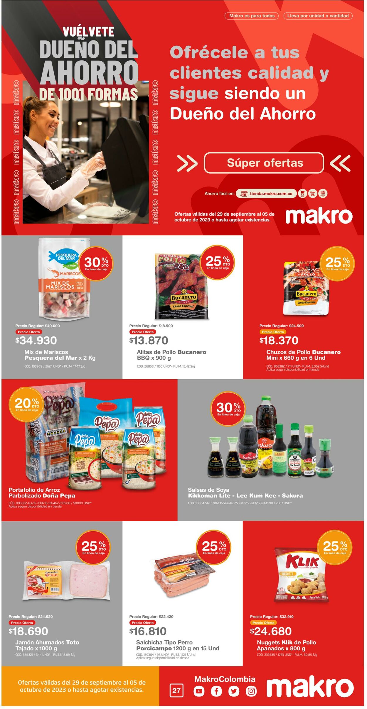 Catálogo Makro 28.09.2023 - 05.10.2023