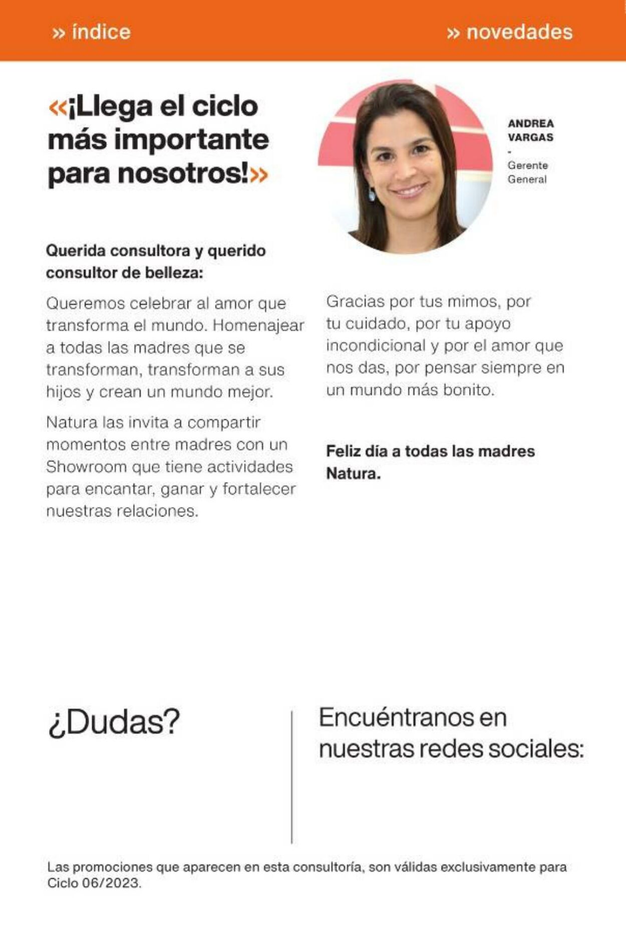 Catálogo Natura 29.03.2023 - 05.05.2023