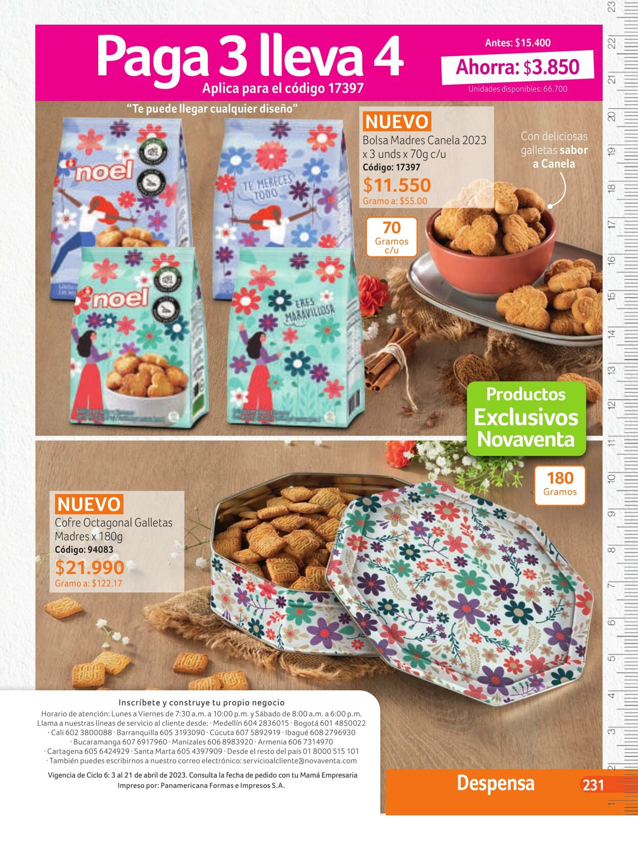 Catálogo Novaventa 03.04.2023 - 21.04.2023