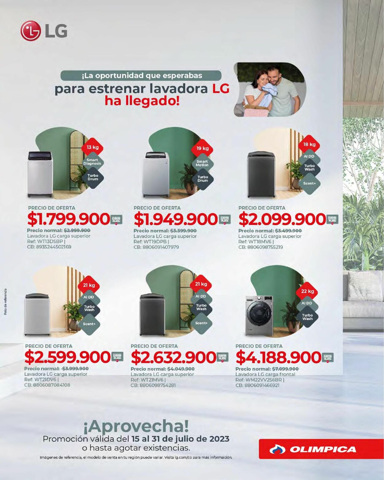 Catálogo Olimpica 15.07.2023 - 31.07.2023