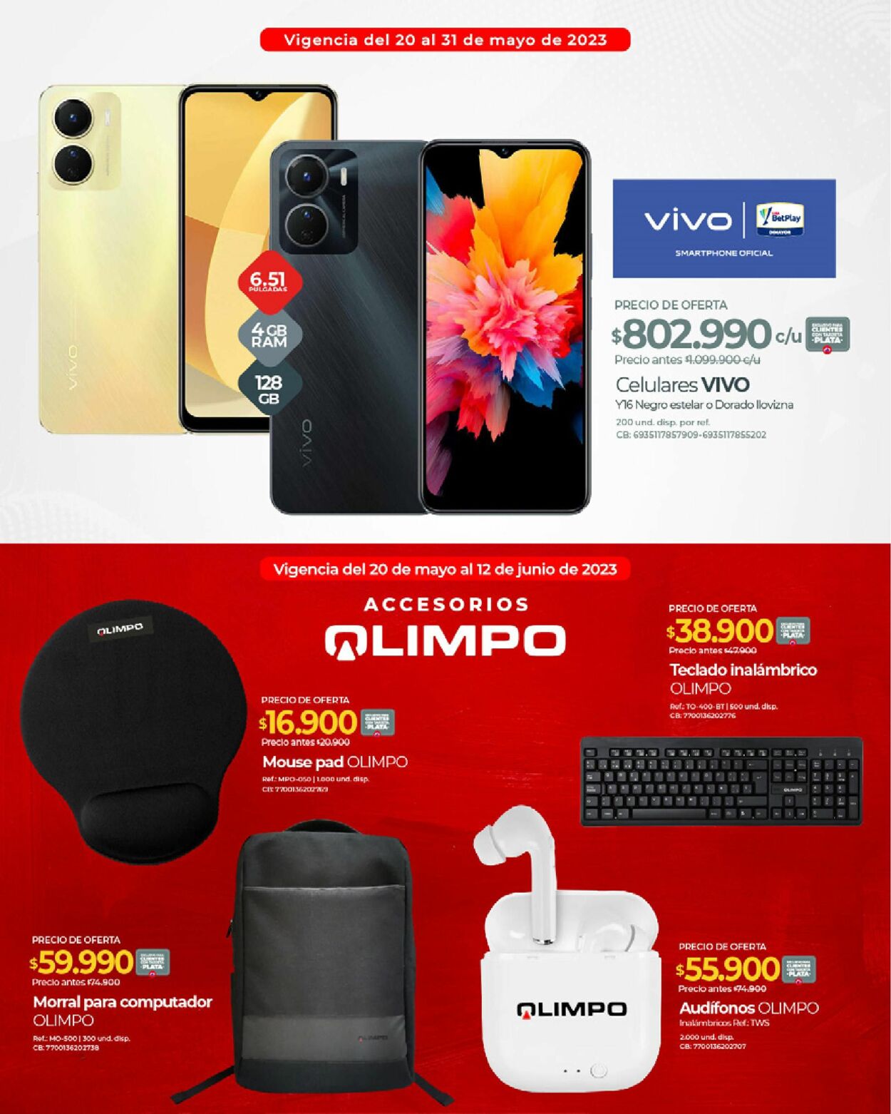 Catálogo Olimpica 20.05.2023 - 12.06.2023