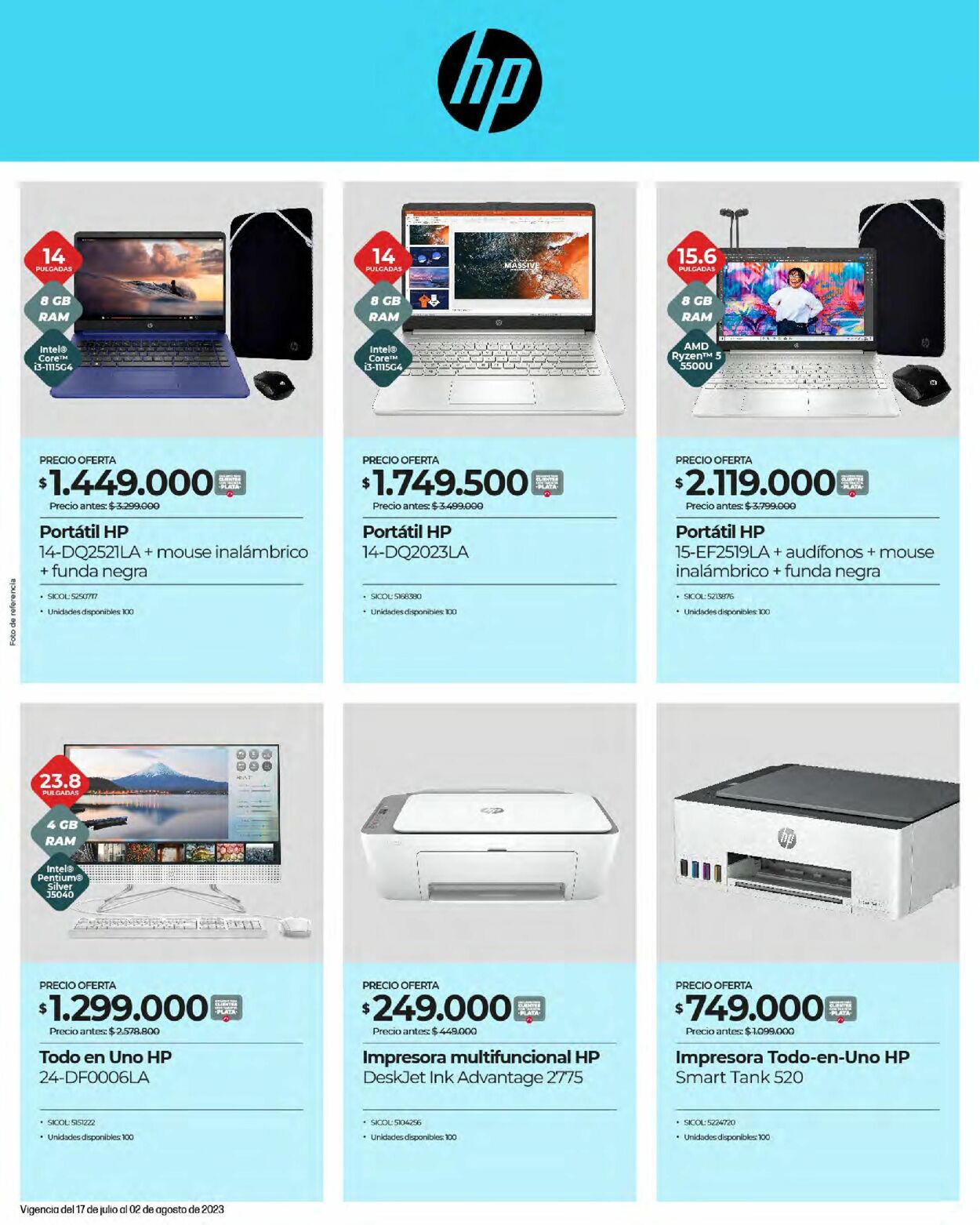 Catálogo Olimpica 17.07.2023 - 02.08.2023