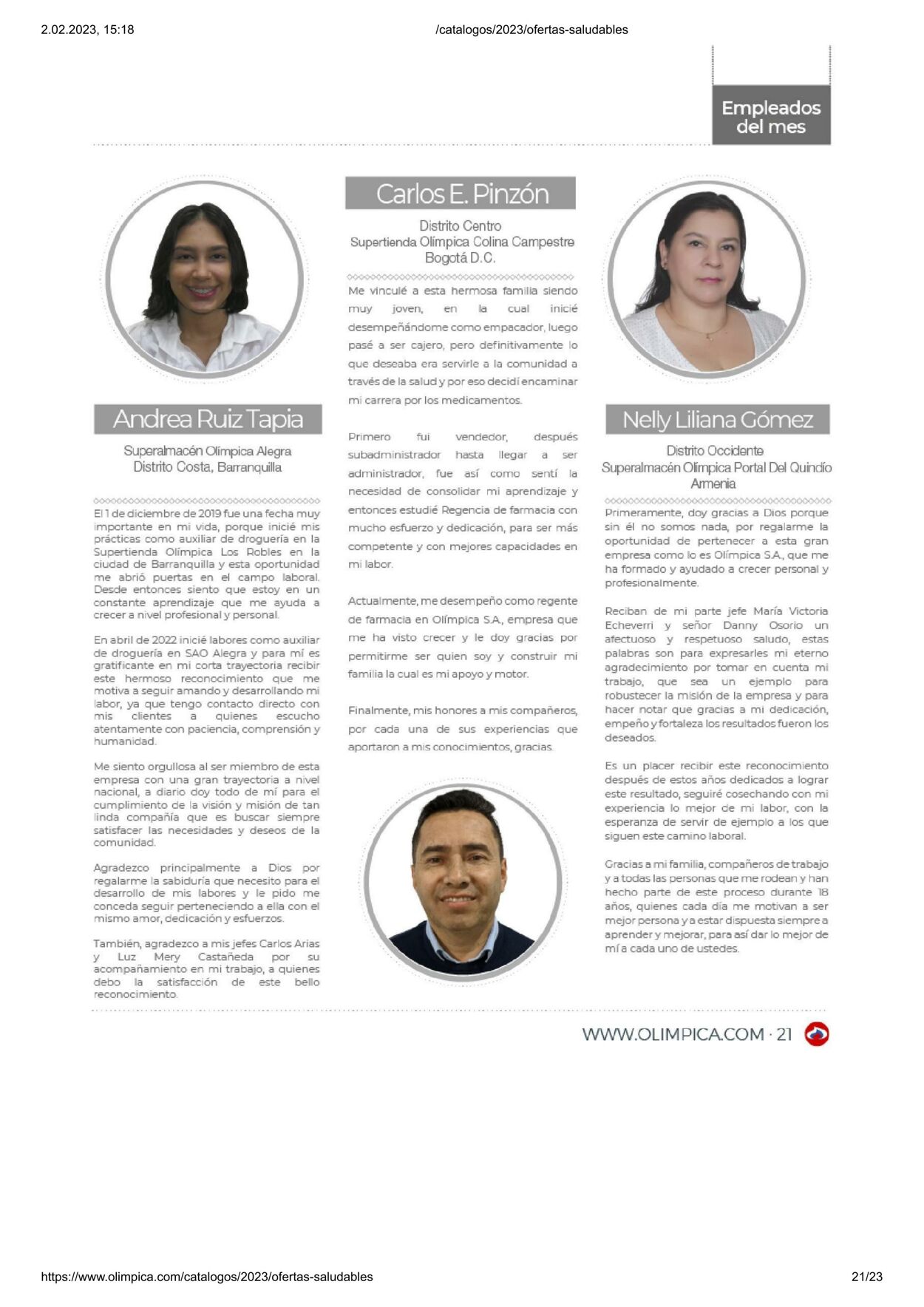 Catálogo Olimpica 01.02.2023 - 28.02.2023