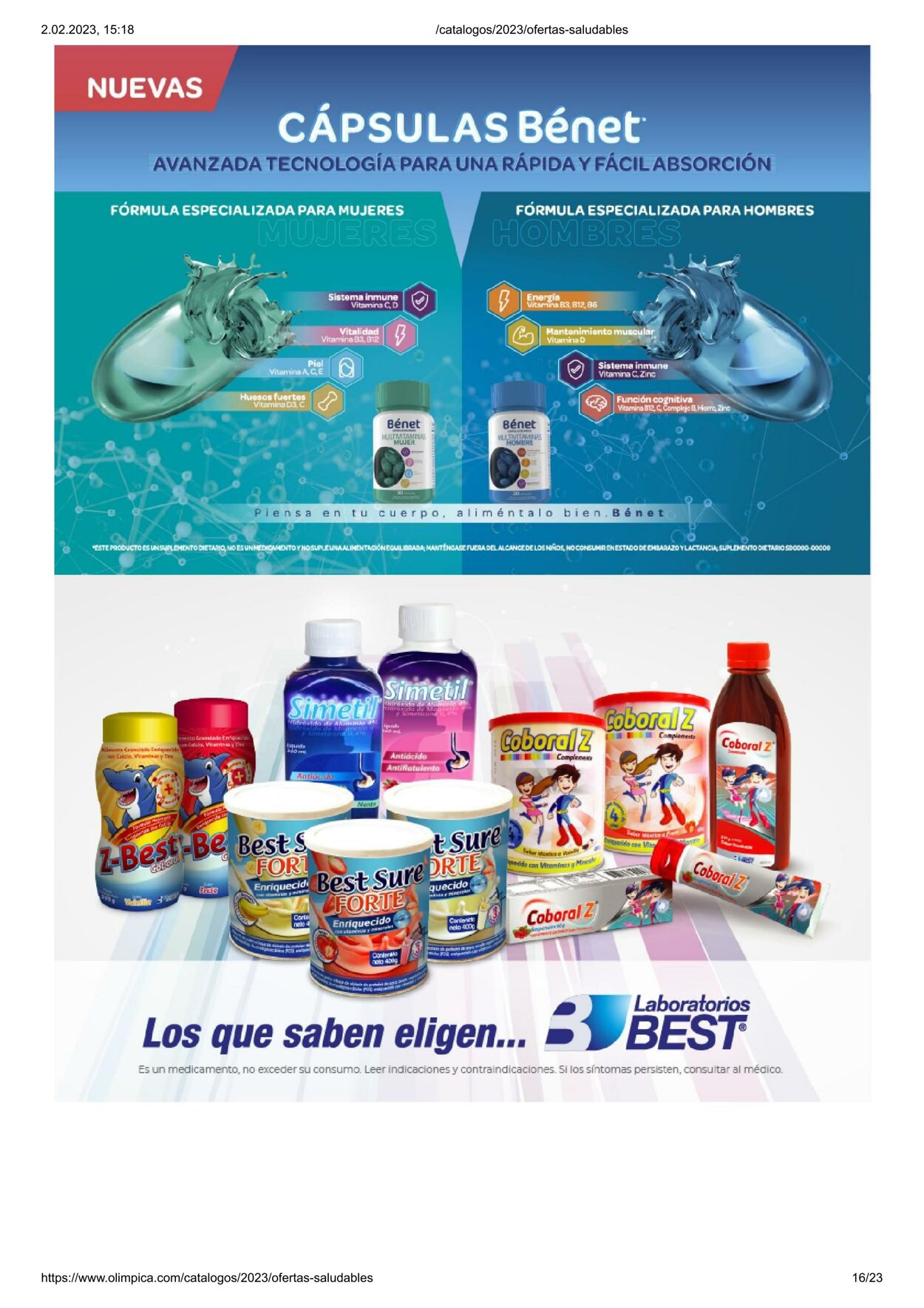 Catálogo Olimpica 01.02.2023 - 28.02.2023