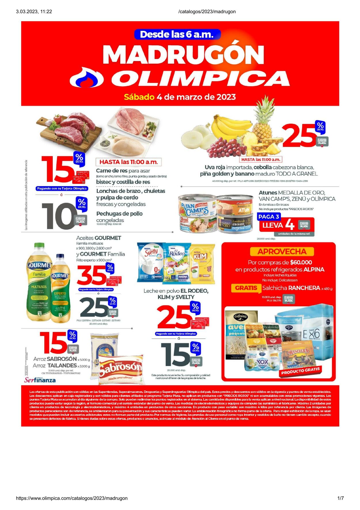 Catálogo Olimpica 04.03.2023 - 04.03.2023