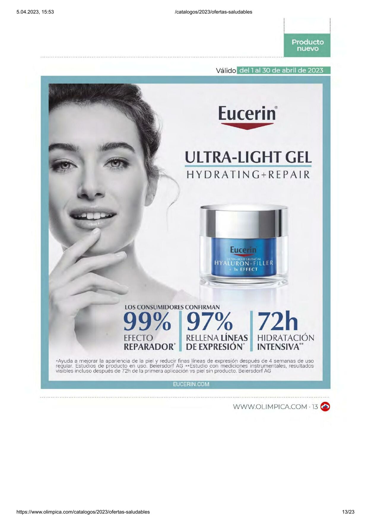 Catálogo Olimpica 01.04.2023 - 30.04.2023