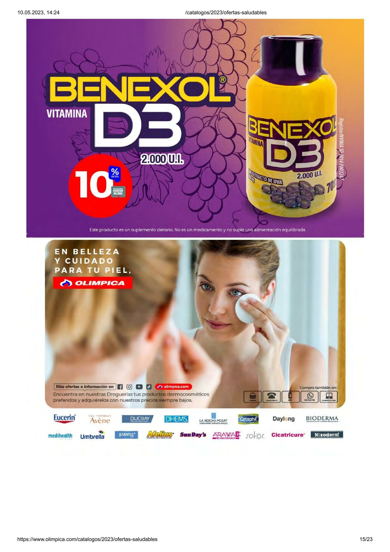 Catálogo Olimpica 01.05.2023 - 31.05.2023