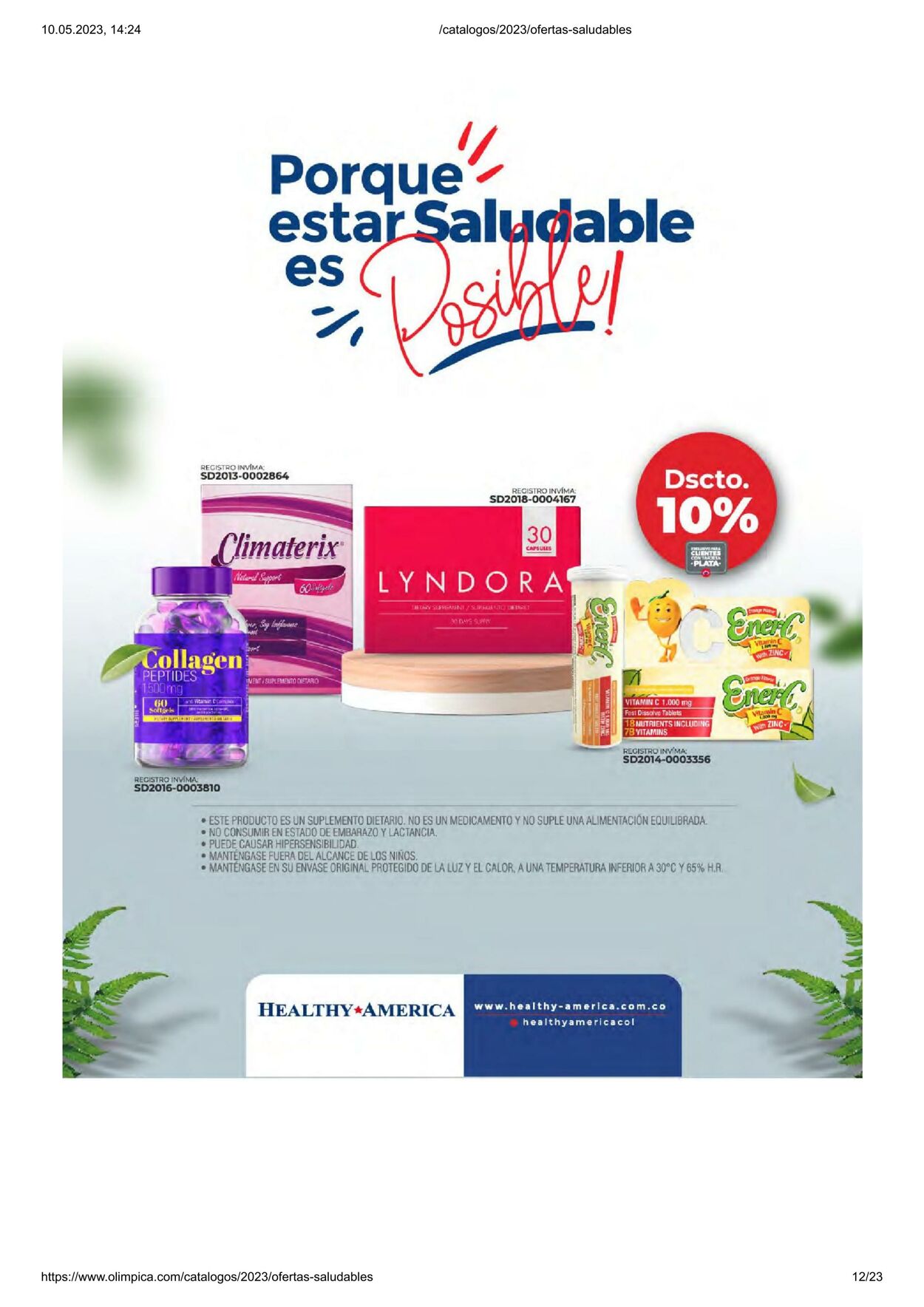 Catálogo Olimpica 01.05.2023 - 31.05.2023