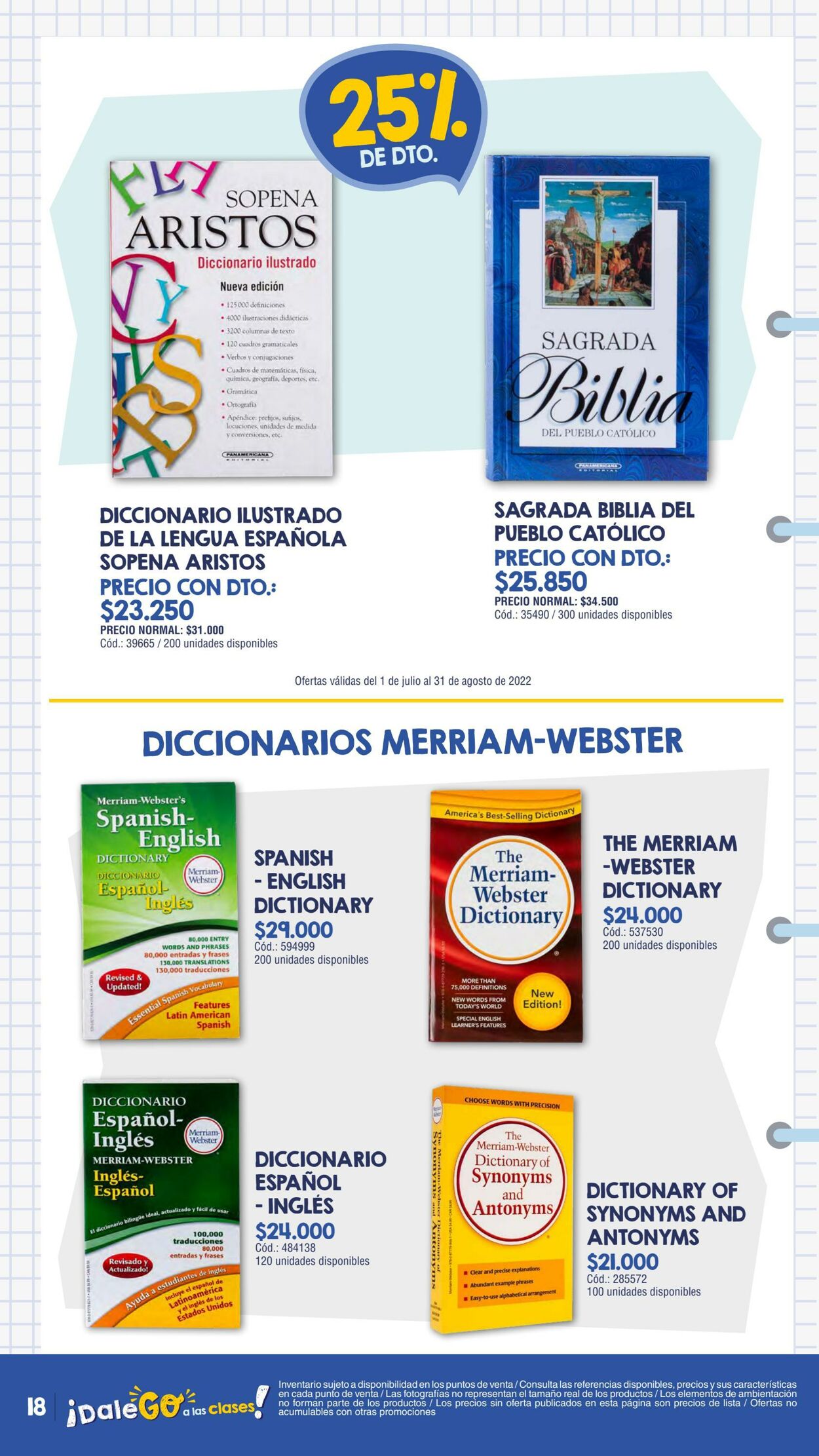 Catálogo Panamericana 29.07.2022 - 31.08.2022