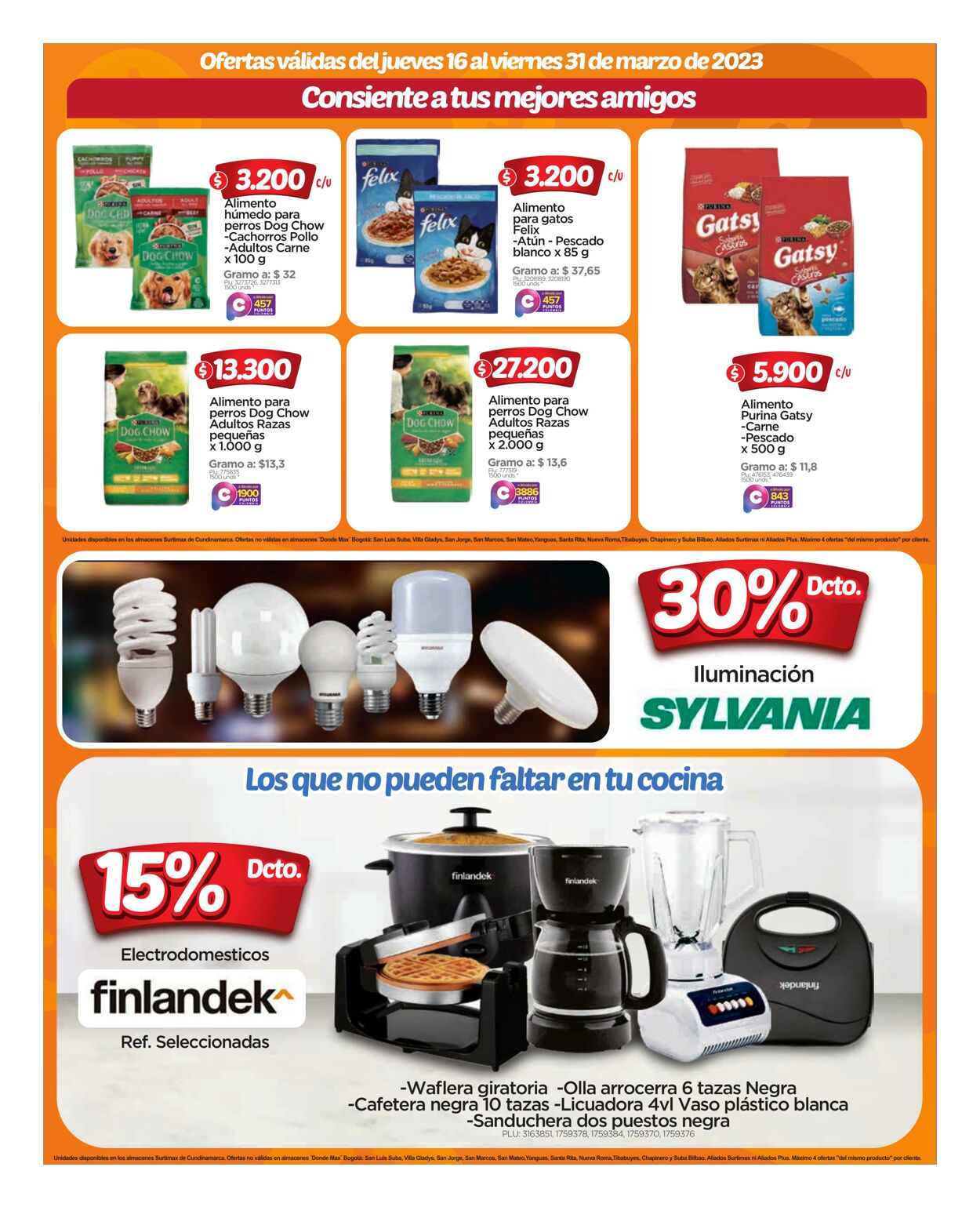 Catálogo Surtimax 16.03.2023 - 31.03.2023