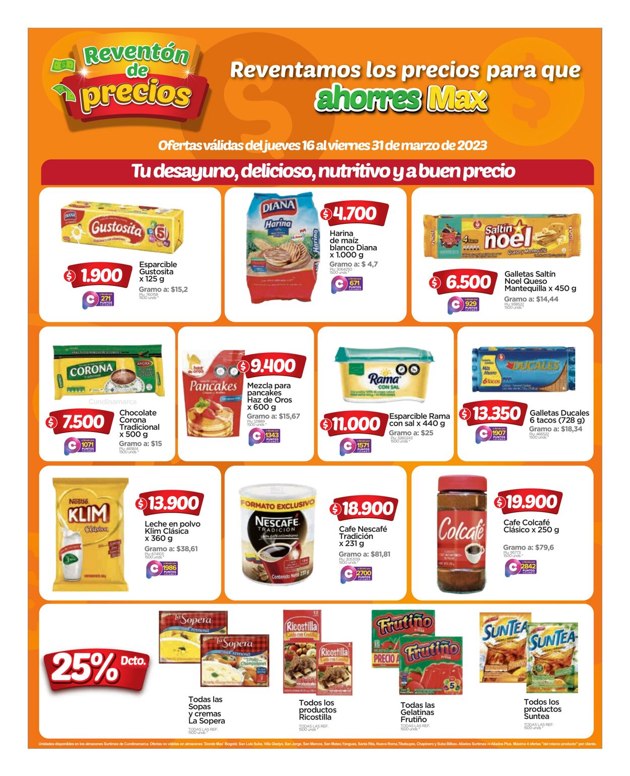 Catálogo Surtimax 16.03.2023 - 31.03.2023