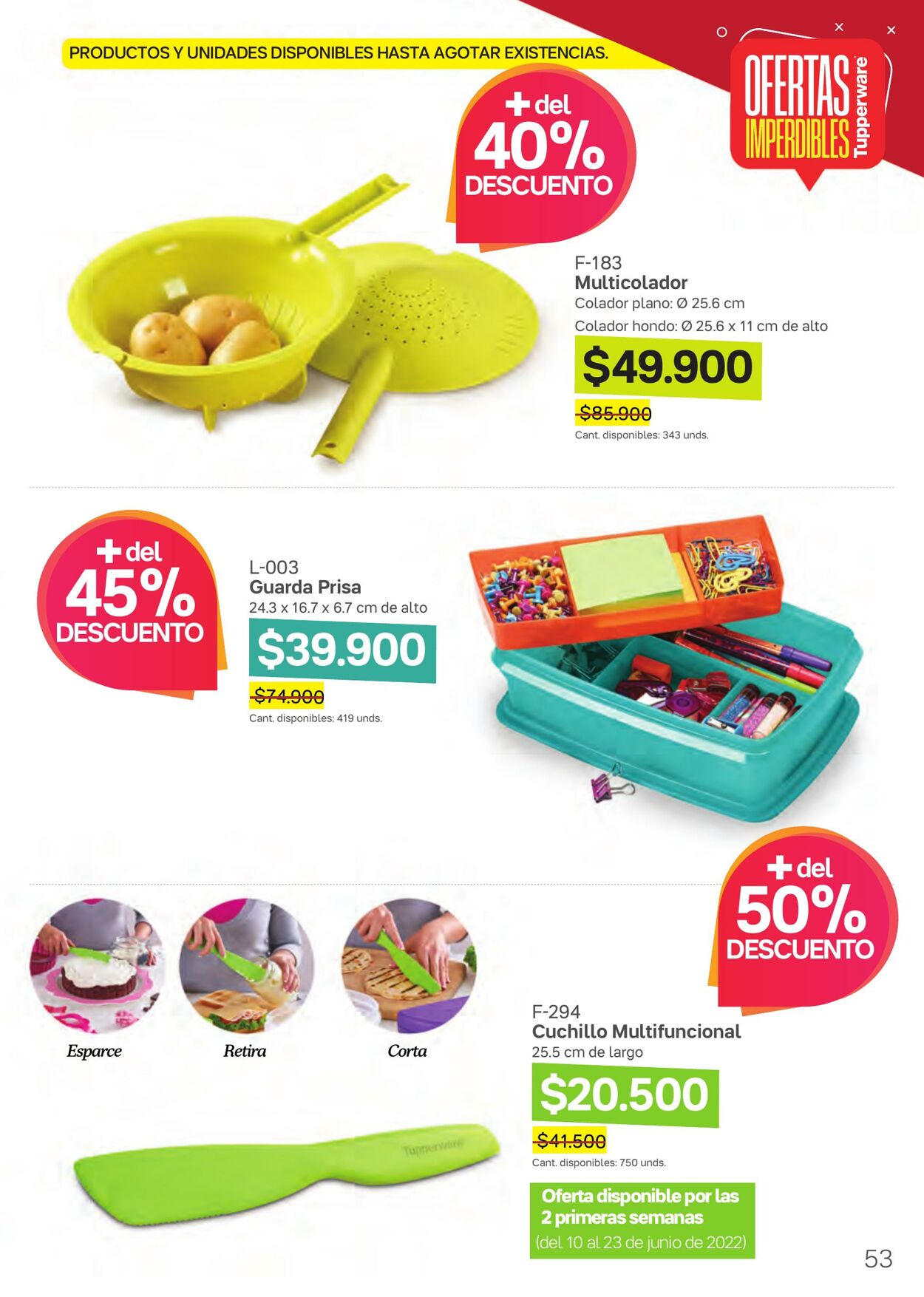 Catálogo Tupperware 10.06.2022 - 07.07.2022