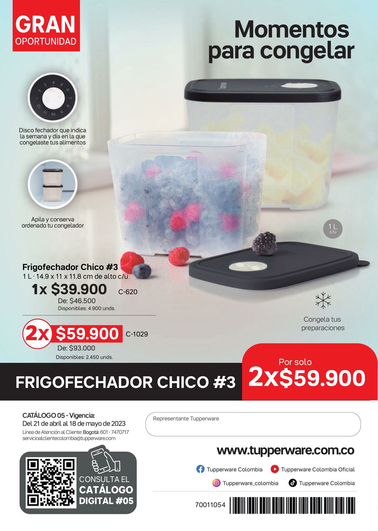 Catálogo Tupperware 21.04.2023 - 18.05.2023